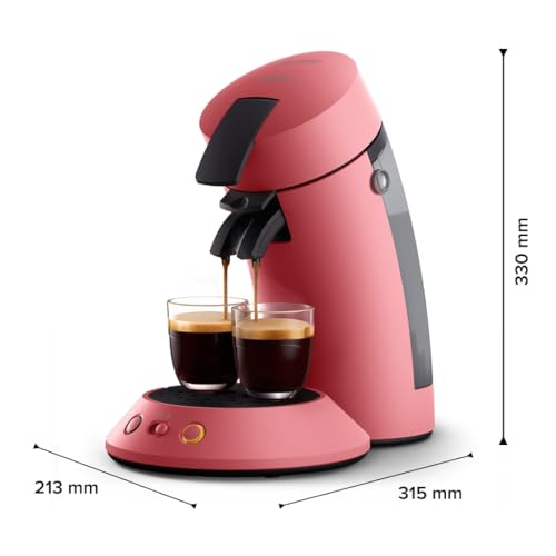 Machine à Café SENSEO Original Plus Rouge Tendre CSA210/35