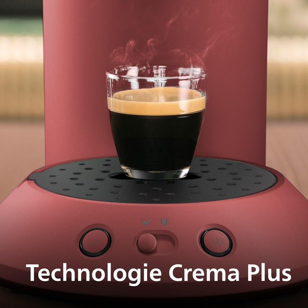 Machine à Café SENSEO Original Plus Rouge Tendre CSA210/35