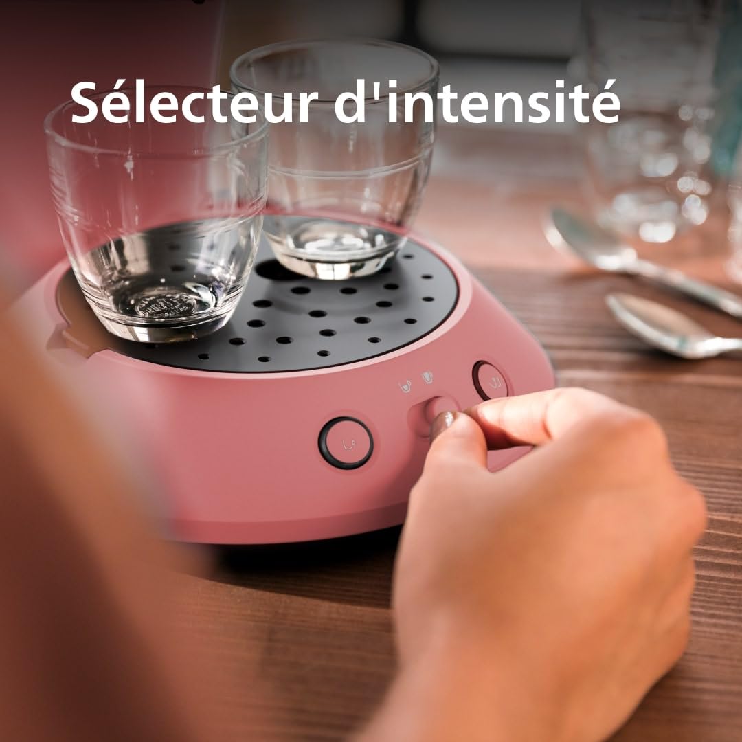 Machine à Café SENSEO Original Plus Rouge Tendre CSA210/35