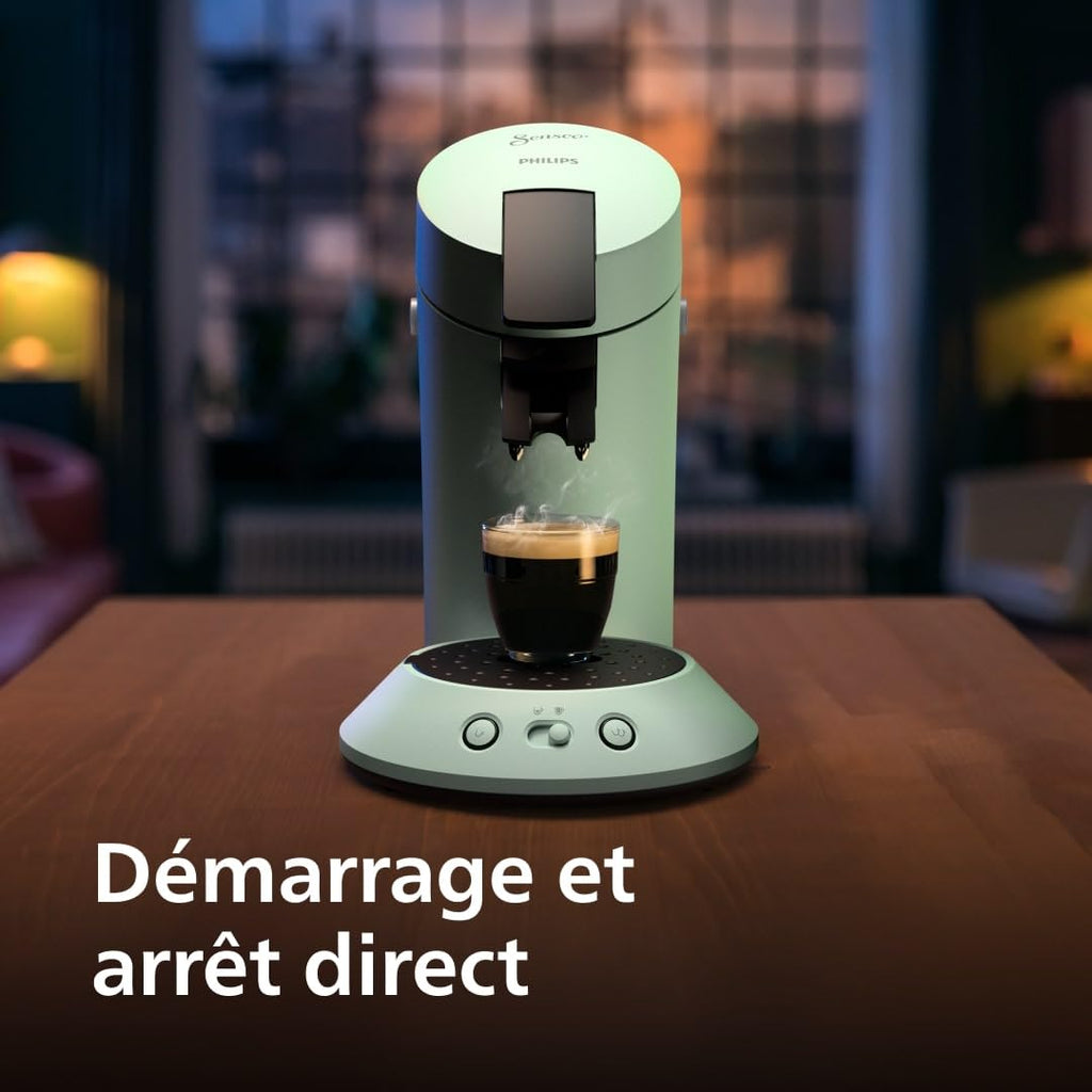 Machine à Café SENSEO Original Plus Vert Désert CSA210/80