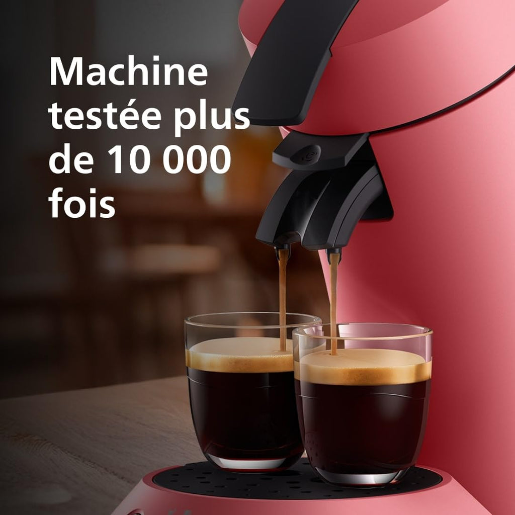 Machine à Café SENSEO Original Plus Rouge Tendre CSA210/35