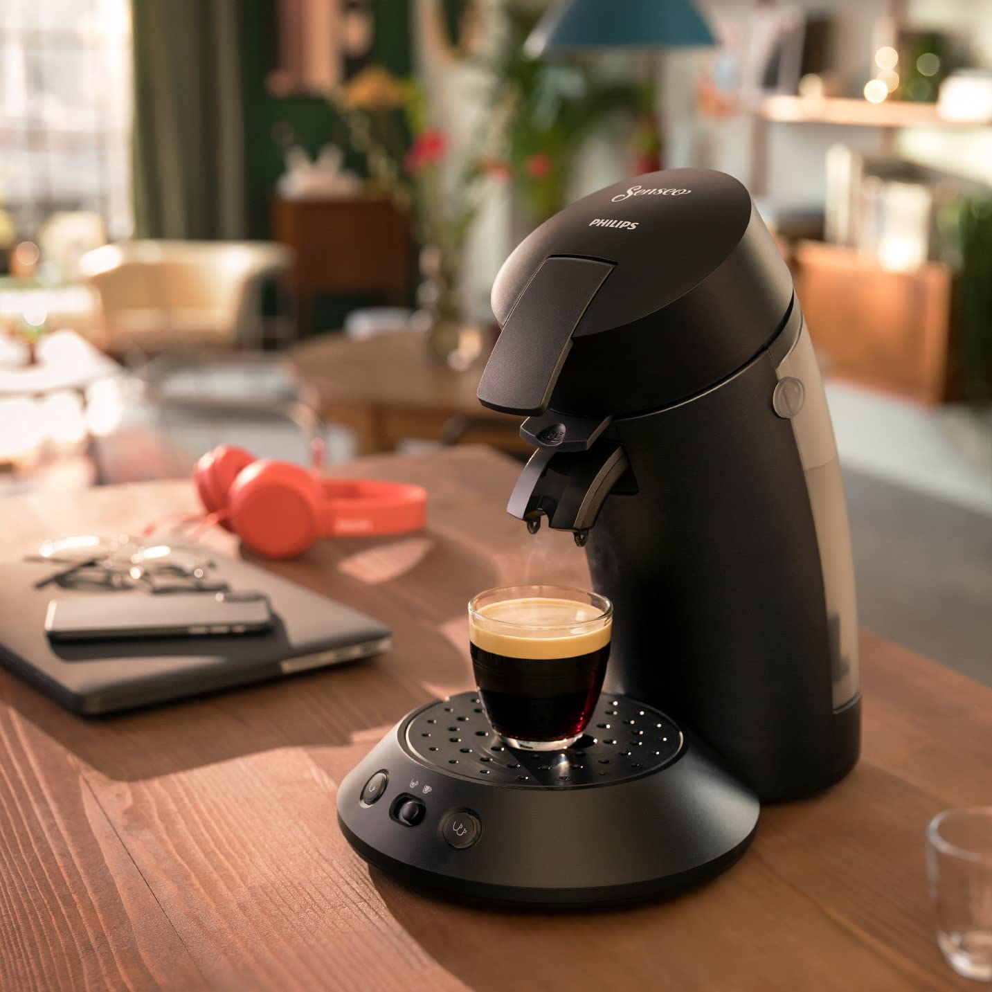 Machine à Café SENSEO Noir CSA210/22 - 1 ou 2 Tasses en 1 Minute