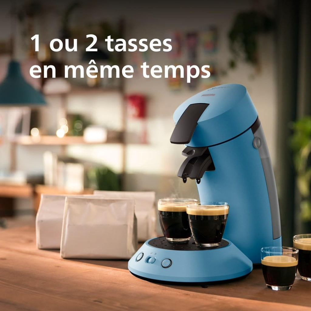Machine à Café SENSEO Original Plus Bleu Paon CSA210/00